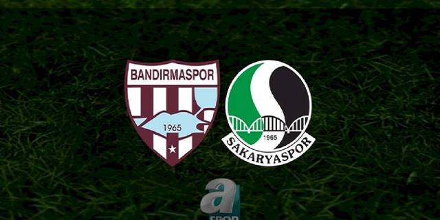 Bandırmaspor - Sakaryaspor maçı ne zaman, saat kaçta ve hangi kanalda? | TFF 1. Lig