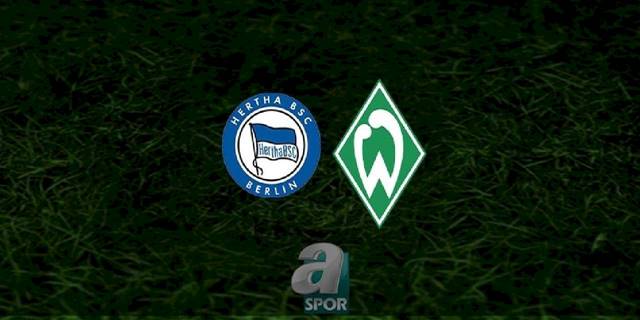 Hertha Berlin - Werder Bremen maçı ne zaman, saat kaçta ve hangi kanalda? | Almanya Bundesliga