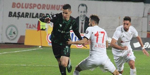 Sakaryaspor 1-1 Boluspor (MAÇ SONUCU - ÖZET) Sakarya ve Bolu yenişemedi