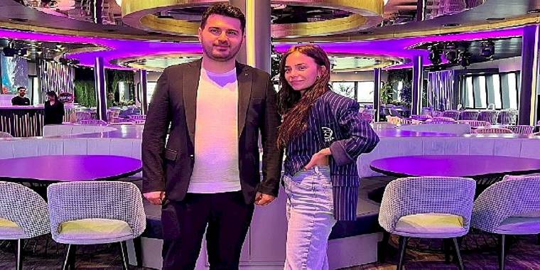 Kadir Kaykaç, Bodrum'da Bahar Şahin'i ağırladı