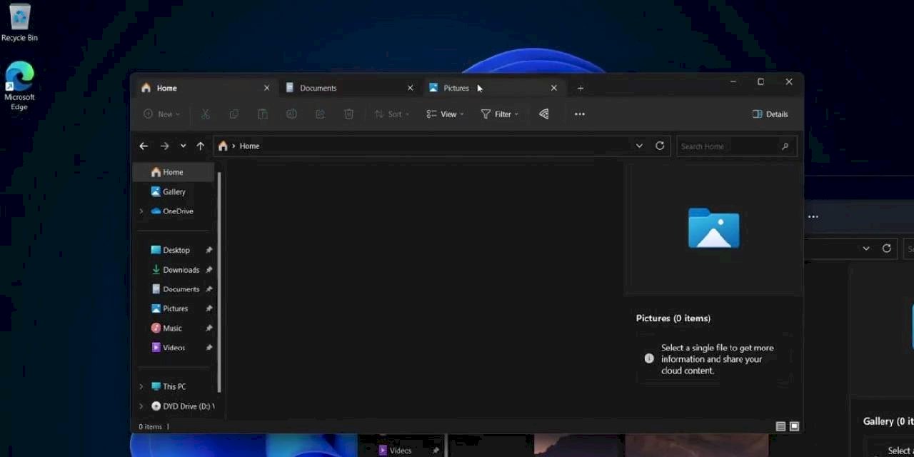 Windows 11 Build 23451 ile Dosya Gezgini’ndeki Sekmelerin Kullanımı İyileştirildi, Özellik Nasıl Etkinleştirilir?