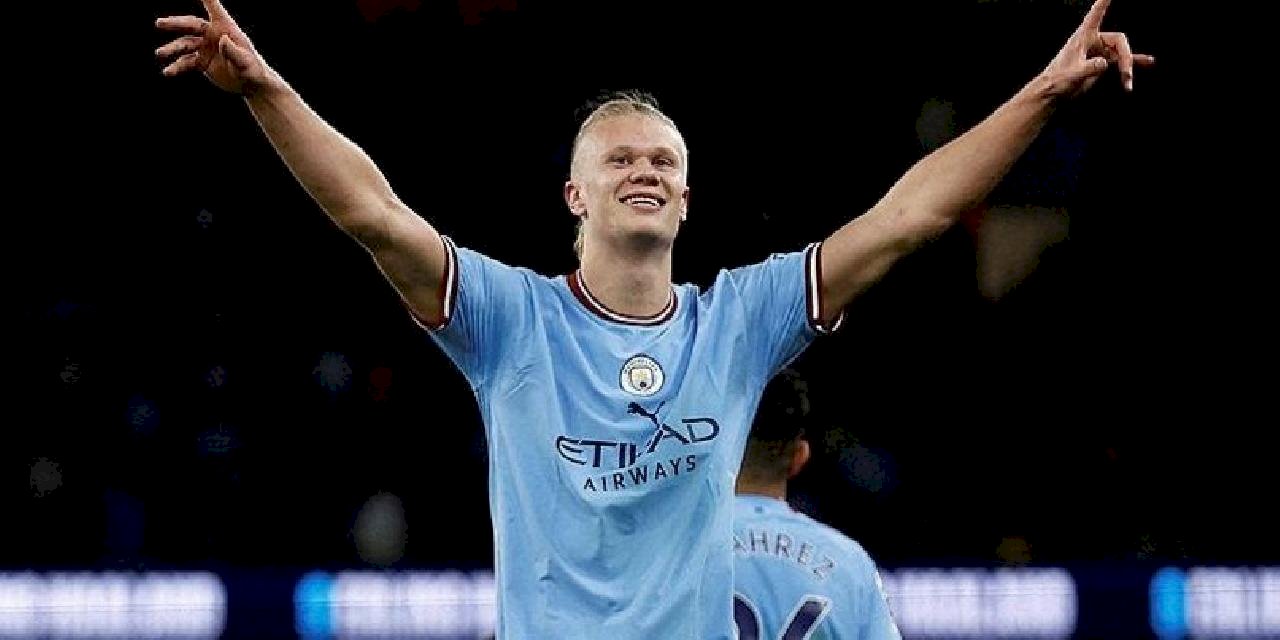 Manchester City'li Erling Haaland yılın futbolcusu oldu!