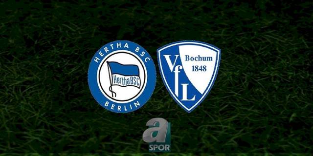 Hertha Berlin - Bochum maçı ne zaman, saat kaçta ve hangi kanalda? | Almanya Bundesliga