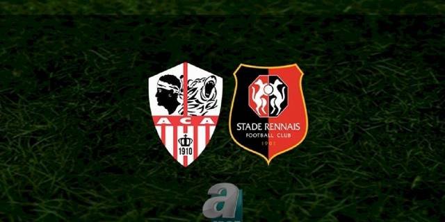 Ajaccio - Rennes maçı ne zaman, saat kaçta ve hangi kanalda? | Fransa Ligue 1