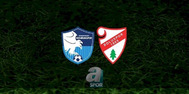 Erzurumspor - Boluspor maçı ne zaman, saat kaçta ve hangi kanalda? | TFF 1. Lig