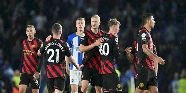 Brighton 1-1 Manchester City (MAÇ SONUCU-ÖZET) | M. City Brighton'a takıldı!