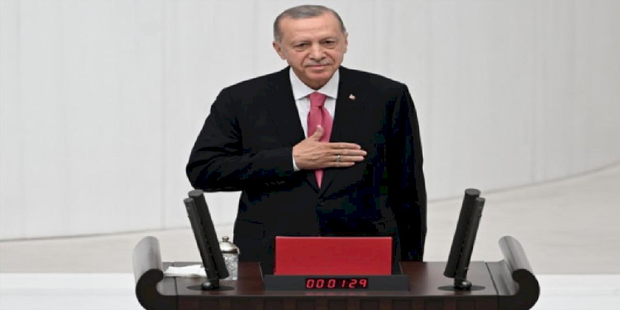 Cumhurbaşkanı Erdoğan yemin etti