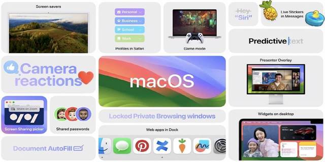 macOS Sonoma Tanıtıldı! İşte Özellikleri