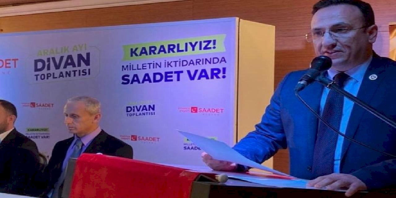 Edirne'de Saadet Partisi'nden 'üretim' mesajı