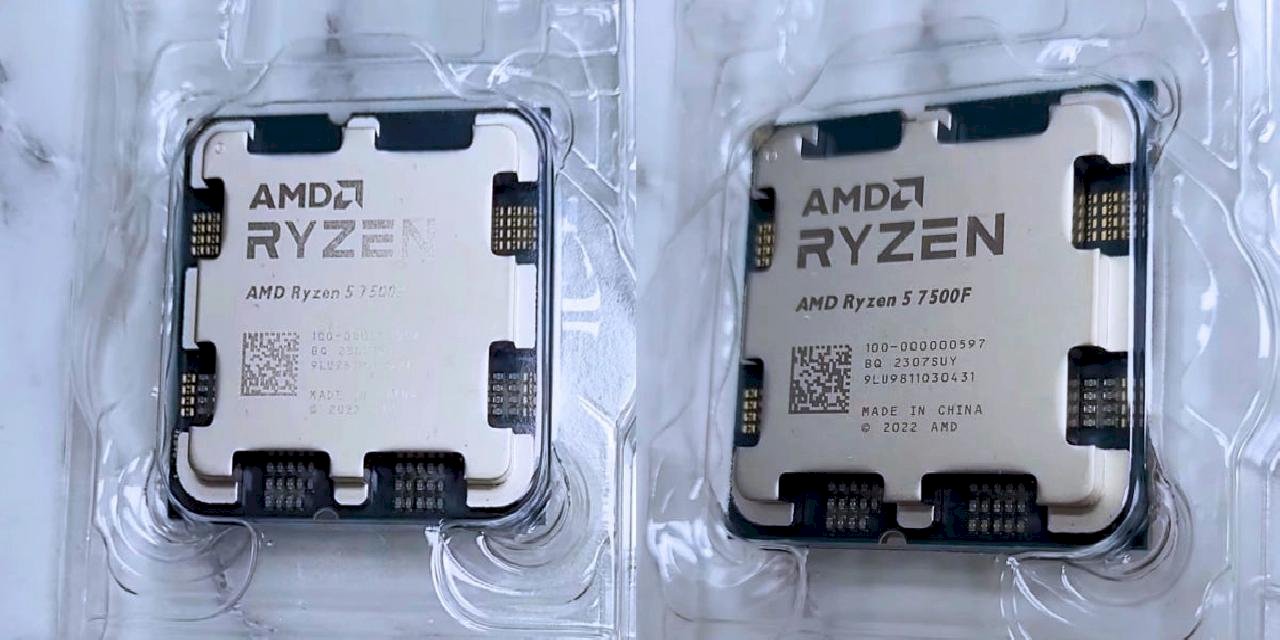 AMD Ryzen 5 7500F Bu Ayın Sonunda Çin’de Satışa Çıkacak