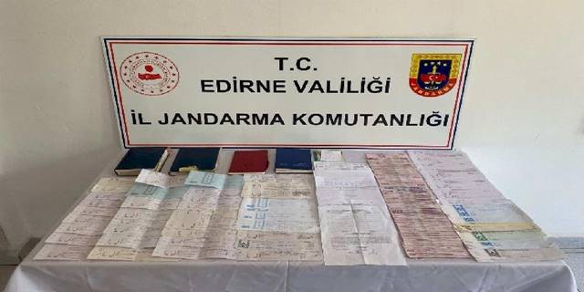 Edirne'de tefecilik operasyonu