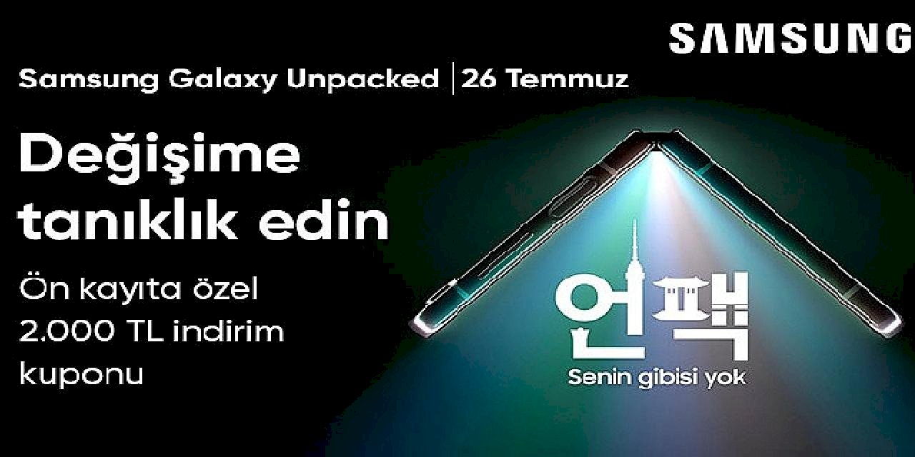 Hepsiburada'da Geleceğin Galaxy'si için Ön Kayda Özel 2.000 TL Kupon Fırsatı