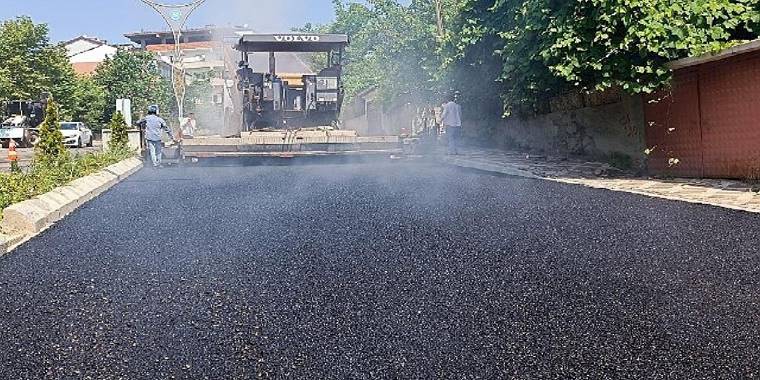 Kuruçeşme Muammer Aksoy Caddesi asfaltlandı