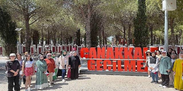 Nevşehirli gençler çanakkale'de 