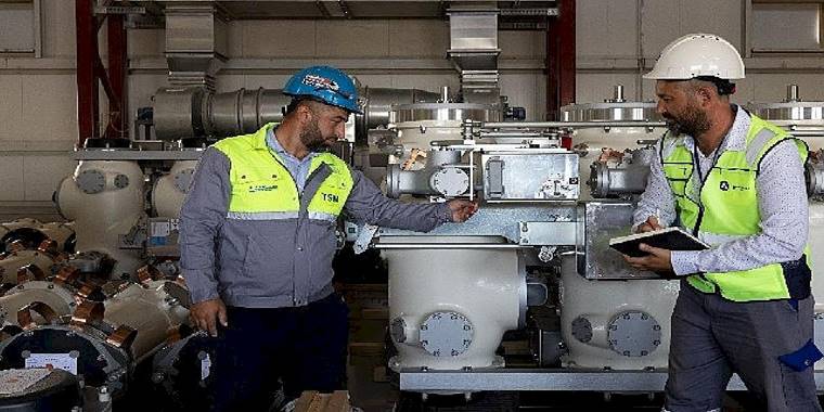 Akkuyu NGS'de Elektrik Şalt Tesisinin Montajına Başlandı