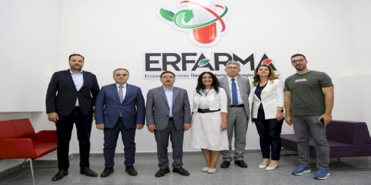 Kayseri dinamiklerinden ERFARMA'ya ziyaret