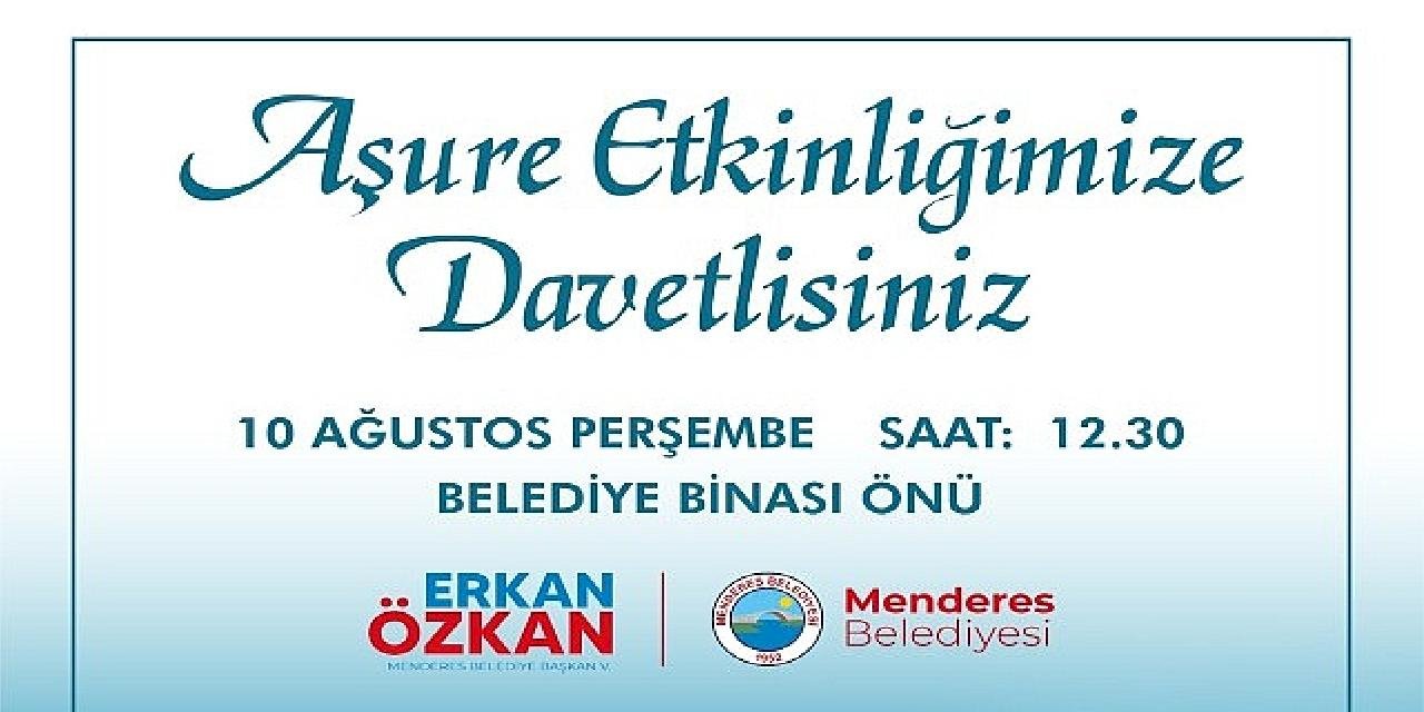 Menderes'te Aşure Günü Etkinliği