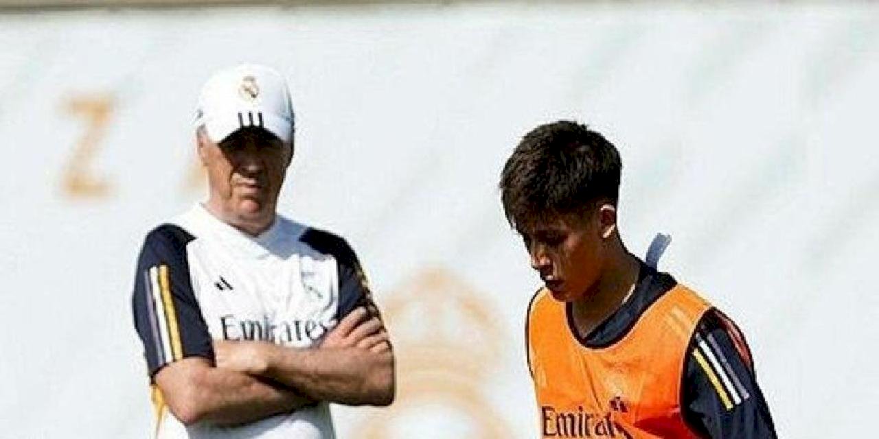 Real Madrid Teknik Direktörü Carlo Ancelotti'den Arda Güler açıklaması!