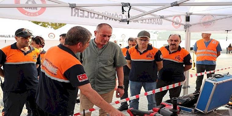 Gemlik Belediyesi'nden Mahalle Afet Gönüllülerine dev destek