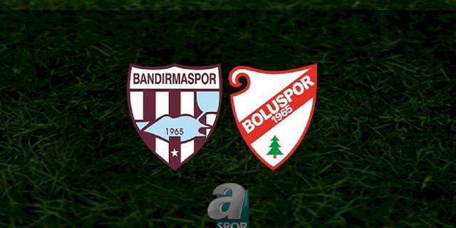 Bandırmaspor - Boluspor maçı ne zaman? Saat kaçta? Hangi kanalda? | Trendyol 1. Lig