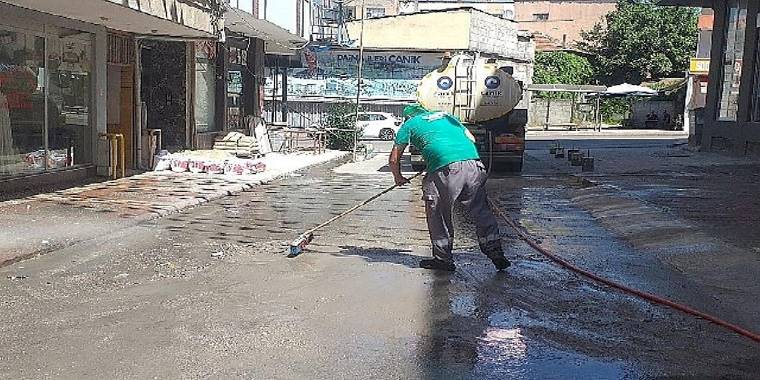 Canik Belediyesi'nden Köşe Bucak Temizlik