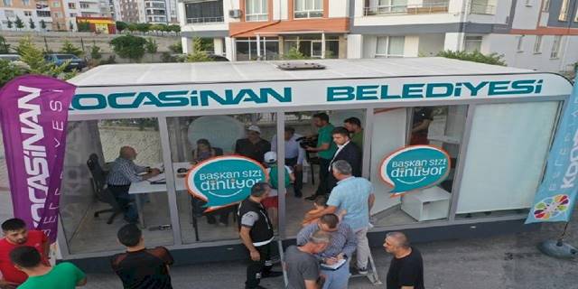 Kayseri Kocasinan vatandaşa kulak veriyor