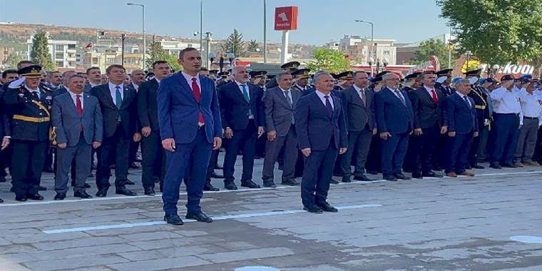 Adıyaman'da 30 Ağustos törenleri