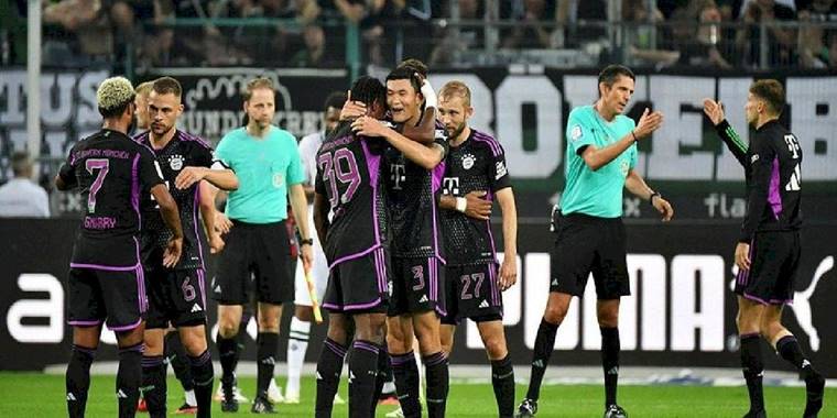 Borussia Mönchengladbach 1-2 Bayern Münih (MAÇ SONUCU-ÖZET) | B. Münih geriden gelerek kazandı!