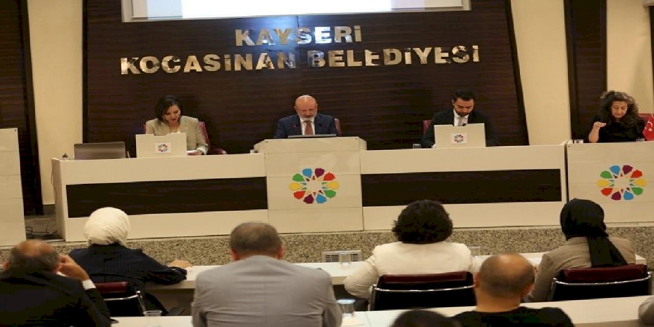 Kayseri Kocasinan meclisi toplandı