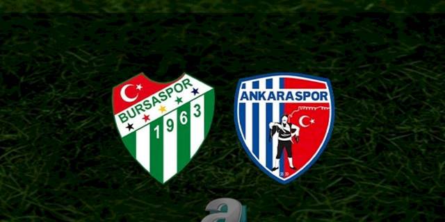 Bursaspor - Ankaraspor maçı ne zaman, saat kaçta ve hangi kanalda? | TFF 2. Lig