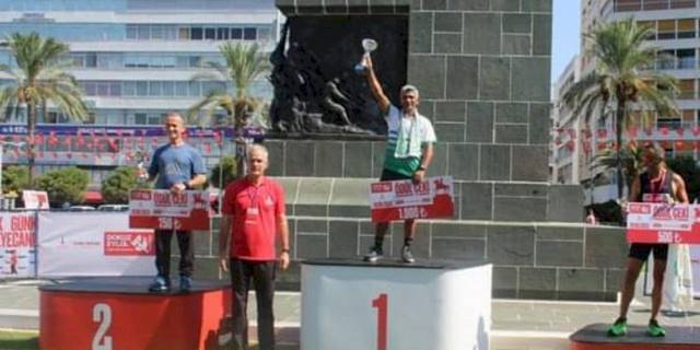 Manisalı atlet, uluslararası yarı maratonda yine kürsüde