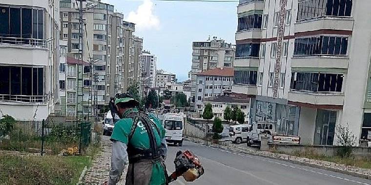 Canik'te Ekipler Gece Gündüz Sahada