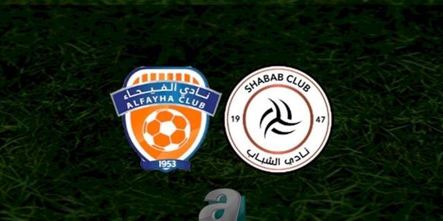 Al Fayha - Al Shabab maçı ne zaman? Saat kaçta? Hangi kanalda? | Suudi Arabistan Pro Lig