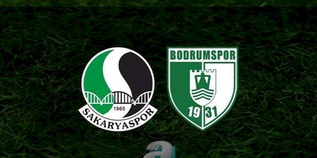 Sakaryaspor Bodrumspor maçı ne zaman? Hangi kanalda yayınlanacak? Sakaryaspor Bodrumspor maçı saat kaçta?