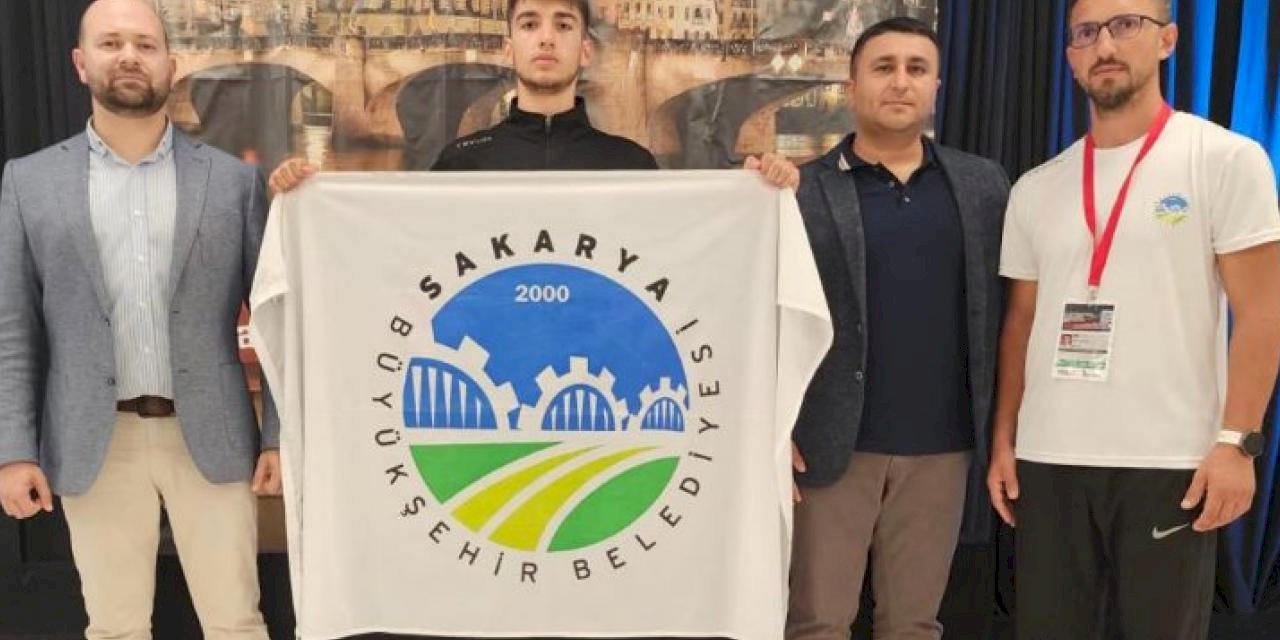 Sakaryalı sporcu İsviçre’de altın madalyanın sahibi oldu