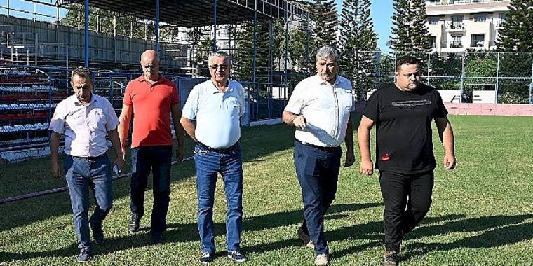 Kazım Gül Spor Tesisleri'nde Yenileme Çalışmaları