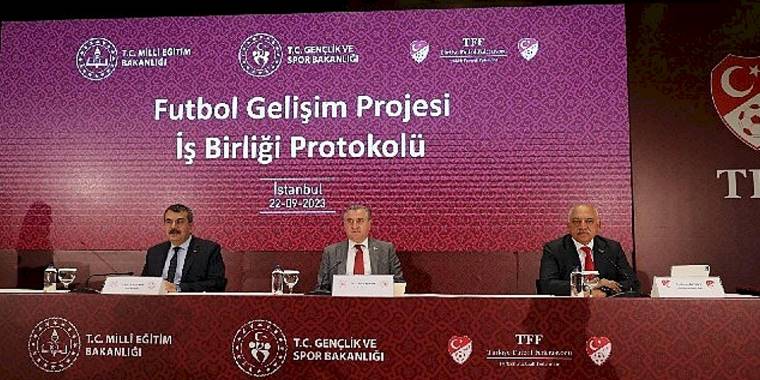 Futbol Gelişim Projesi İş Birliği Protokolü İmzalandı