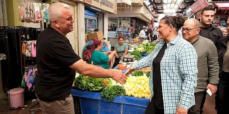 Başkan Çerçioğlu Nazilli'de vatandaşlarla buluştu