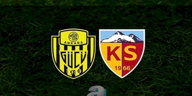 Ankaragücü - Kayserispor | CANLI (Ankaragücü - Kayserispor | Canlı Anlatım)