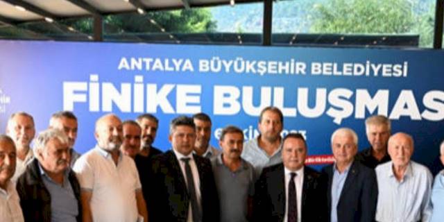 Antalya Büyükşehir'den Finike'ye 282 milyonluk yatırım