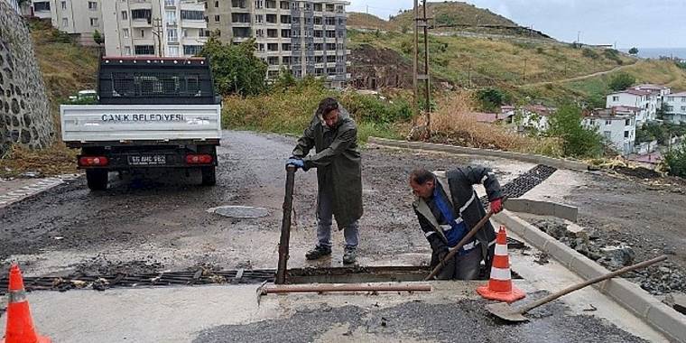 Canik'te Ekipler Alarma Geçti