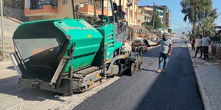 Asfaltlama ekipleri bu kez Yurtoğlu'nda