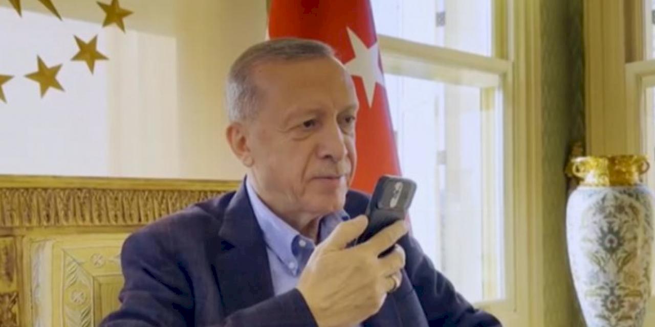 Cumhurbaşkanı Erdoğan'dan A Milli'lere tebrik telefonu