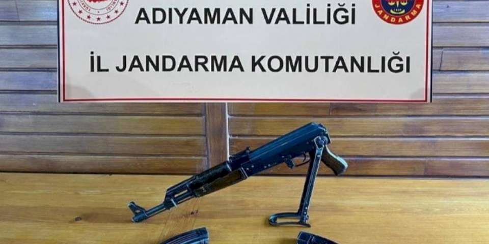 Adıyaman İl Jandarma'dan silah operasyonu