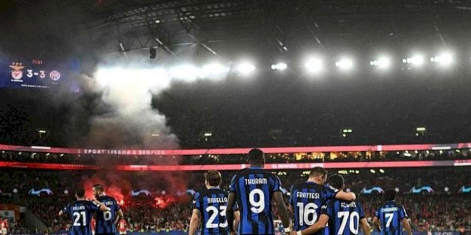 Benfica 3-3 Inter (Maç Sonucu) Inter'den müthiş geri dönüş!