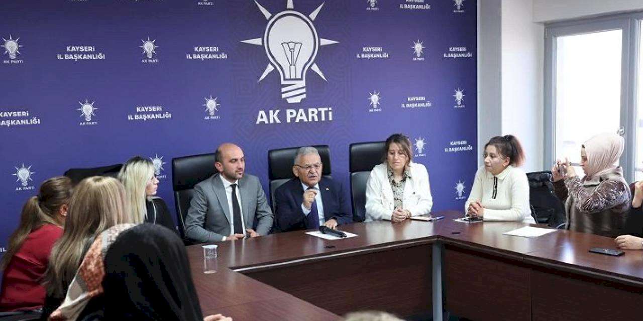 AK Parti Kayseri Melikgazi'ye hayırlı olsun ziyareti