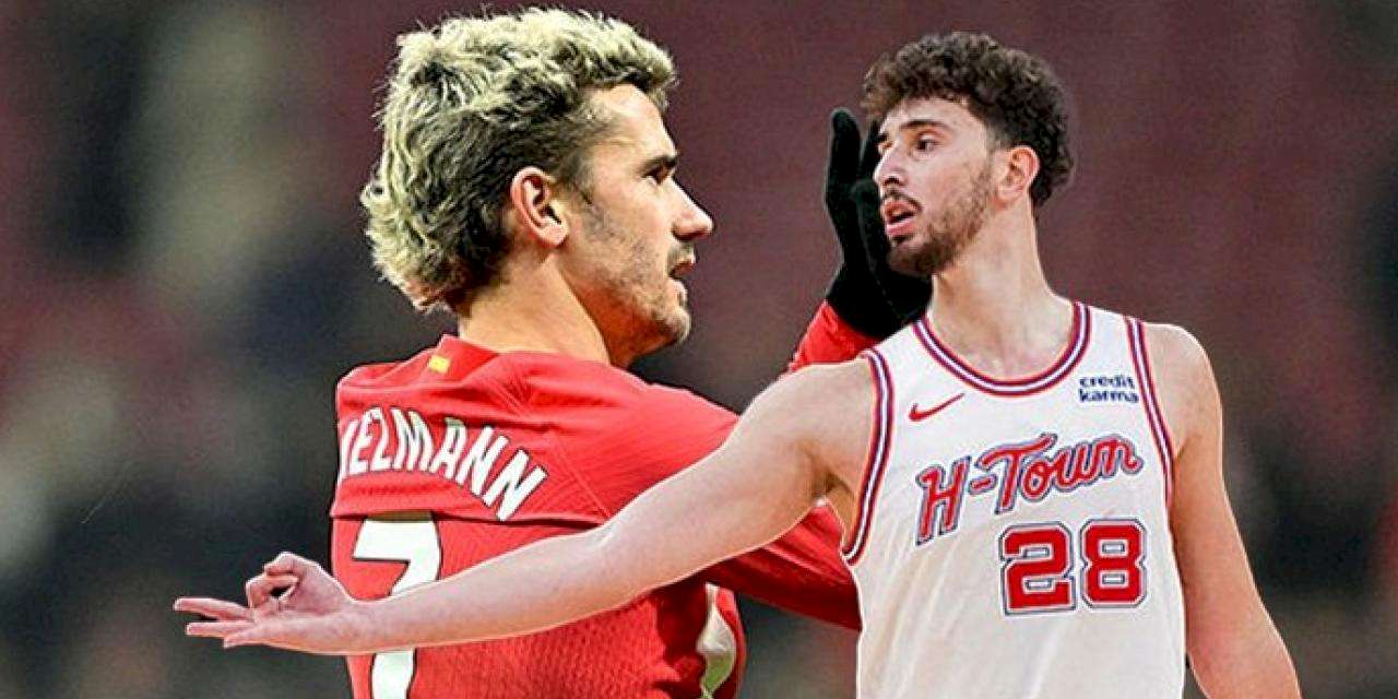 Antoine Griezmann'dan milli basketbolcu Alperen Şengün'e destek!