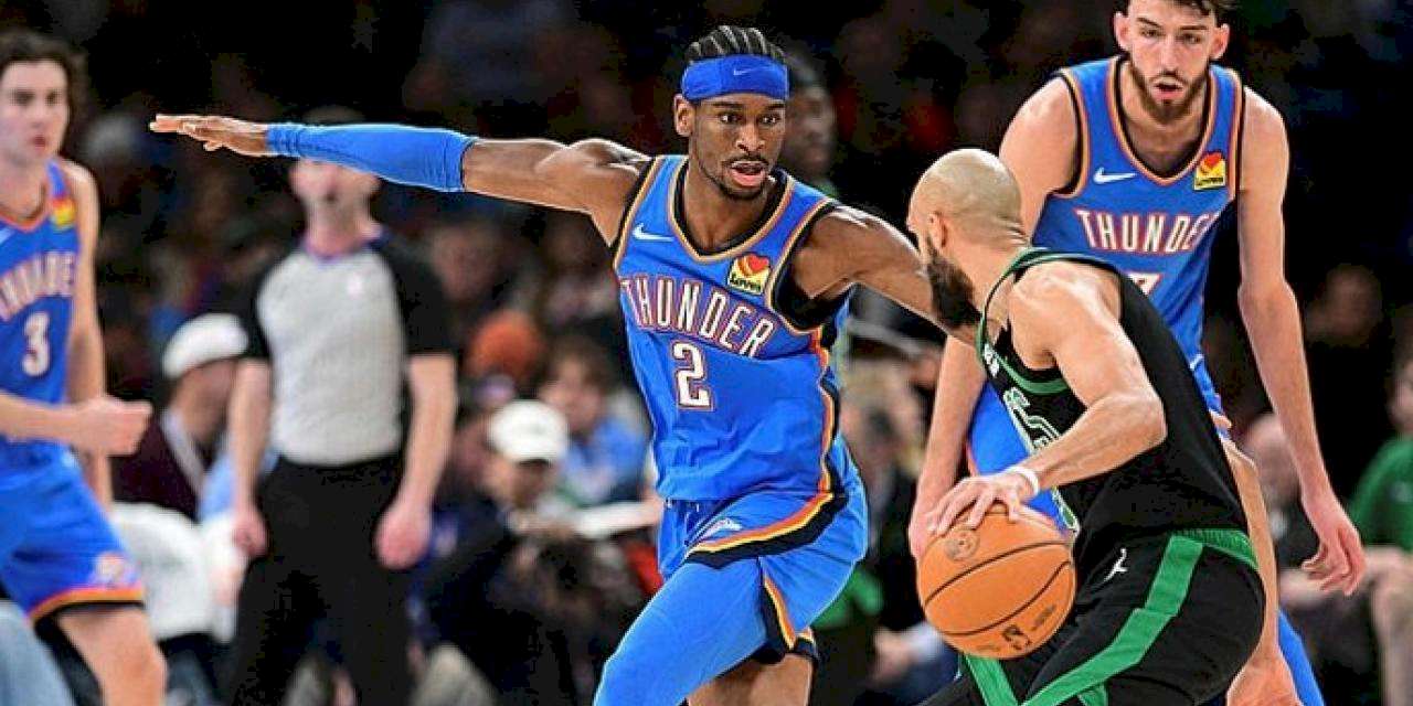 NBA'de Boston Celtics'i Oklahoma City Thunder durdurdu