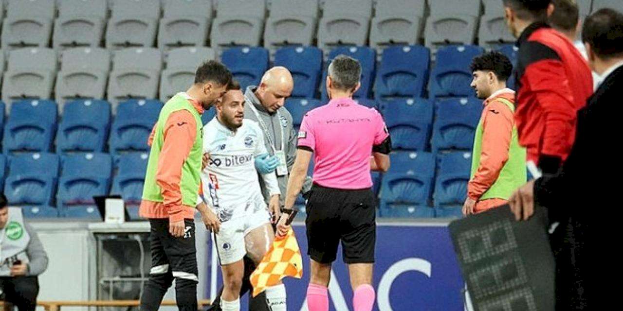 Adana Demirspor'da Yusuf Sarı 2 hafta yok!