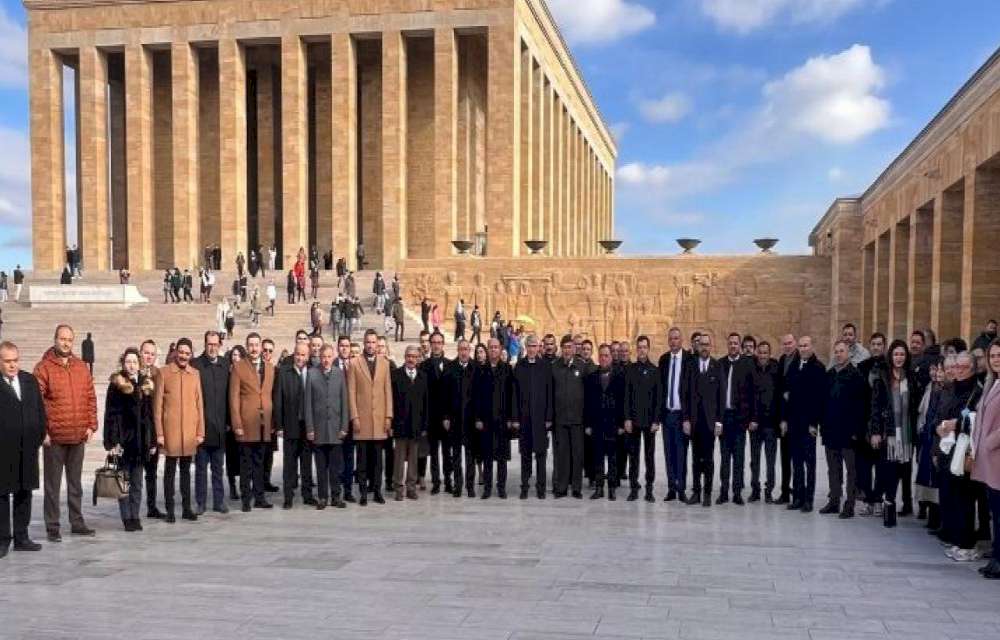 Osmaniye’nin kurtuluşunun 102. yılında Anıtkabir ziyareti